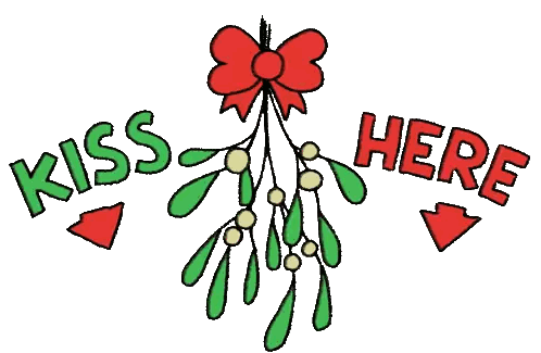 Mistletoe Kiss Here