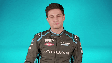 Mitch Evans Jaguar Racing Team GIF