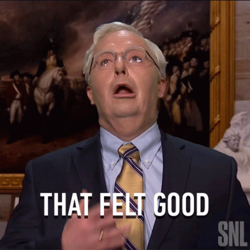 Mitch Mcconnell Parody Felt Good Meme GIF