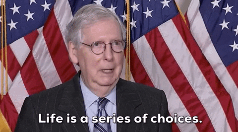 Mitch Mcconnell Press Conference Meme GIF