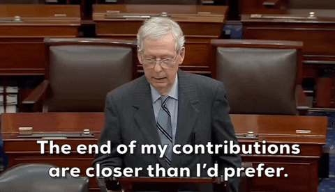 Mitch Mcconnell Turtle Deep Talk GIF