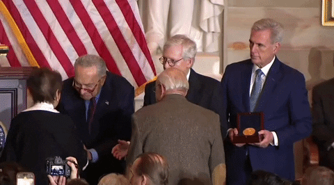 Mitch Mcconnell Turtle Shaking Hands GIF