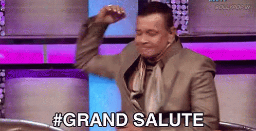 Mithun Chakraborty Hats Off GIF