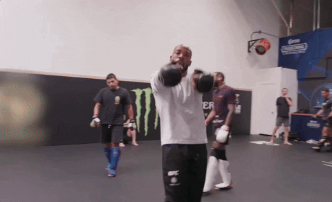Mixed Martial Arts Sport Coach Pew Pew GIF
