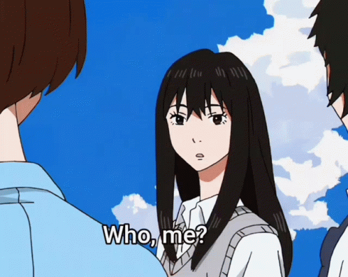 Mizuho Who Me GIF