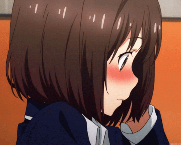 Mizuki Usami Blushing Anime GIF
