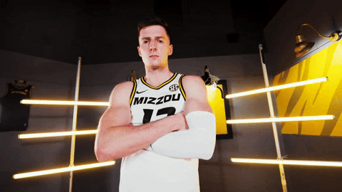 Mizzou Guy Crossed Arms GIF