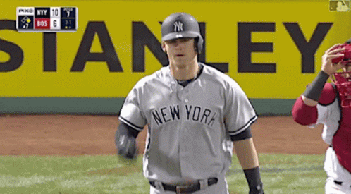 Mlb Ny Yankees Tyler Austin Starting Fight GIF