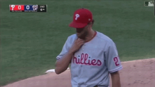 Mlb Philadelphia Phillies Aaron Nola Walking GIF