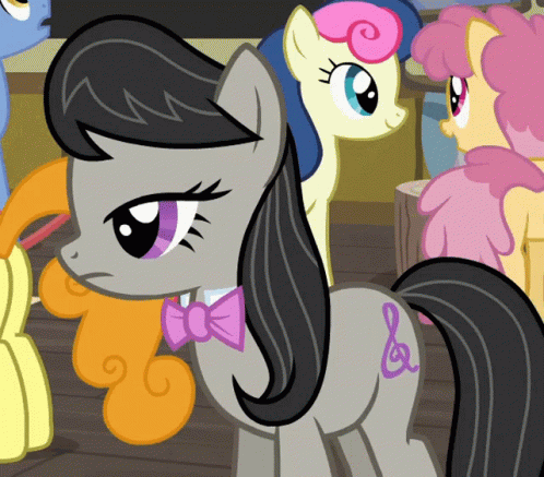 Octavia Melody Sulky Mlp GIF