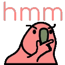 Mmm Thinking Wiggling GIF