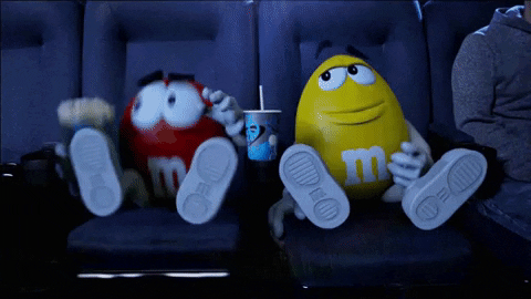 Mms Chocolate Sunday Scares GIF