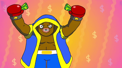 Mo Money I Got Paid Big Boy Boxing GIF