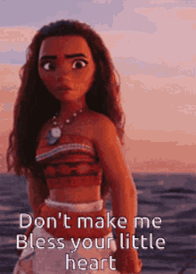 Moana Doll Don't Make Me Bless Your Heart