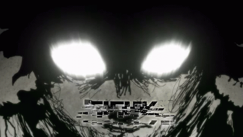 Mob Psycho 100 Kageyama Lightning Eyes GIF