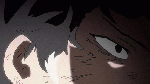 Shigeo Kageyama Mob Psycho 100 Intense Fight GIF