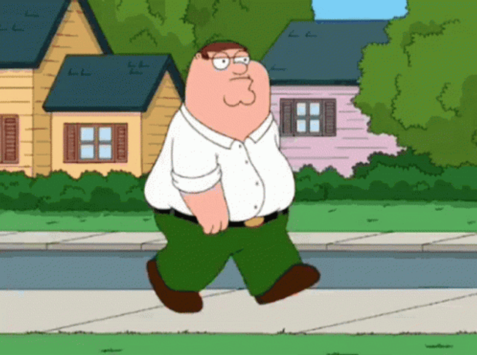 Mob Gang Beat Up Peter Griffin GIF