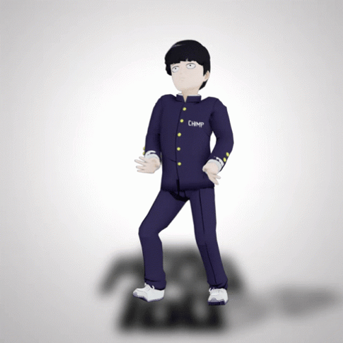 Mob Psycho 100 Kageyama Dancing GIF