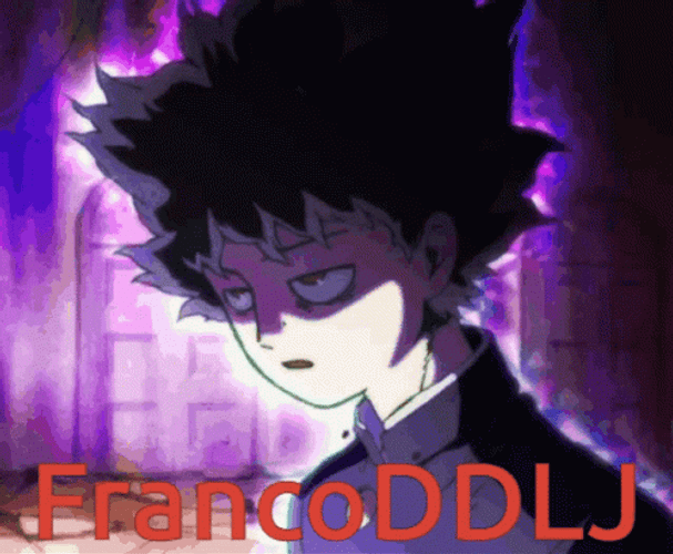 Mob Psycho 100 Kageyama Fierce Eyes GIF