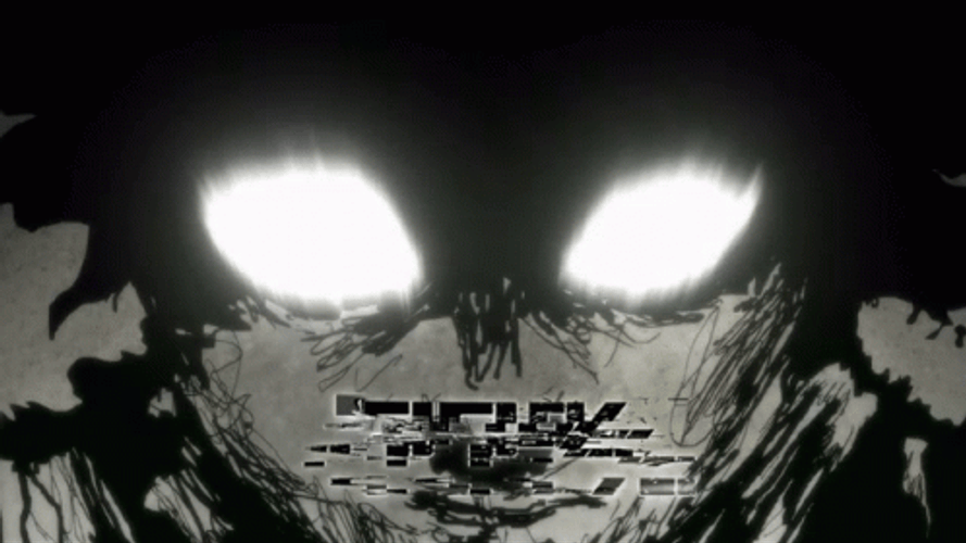 Mob Psycho 100 Kageyama Lightning Eyes GIF