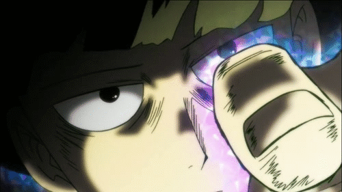 Mob Psycho 100 Megumu Koyama Defeat GIF