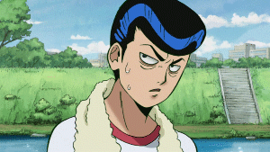 Mob Psycho 100 Onigawara Sweating GIF