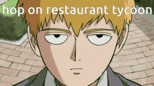 Mob Psycho 100 Reigen Restaurant Tycoon GIF
