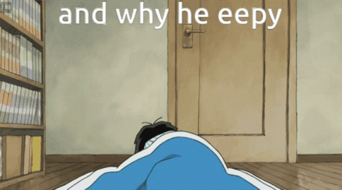 Mob Psycho Shigeo Kageyama Sleepy GIF