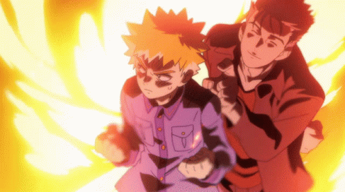 Mob Psycho Teruki Hanazawa Teleport GIF