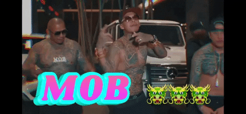 Mob Rap Group Singing And Dancing GIF