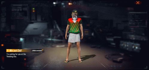 Mobile Game Garena Free Fire Car Emote GIF