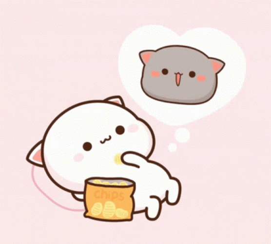 Mochi Mochi Peach Cat Dream GIF