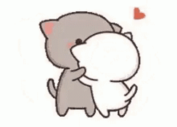 I just found the cutest slime cat gif