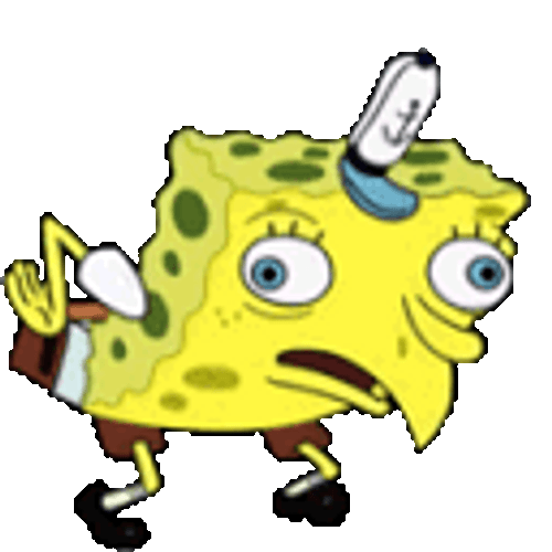 Mocking Spongebob Squarepants Silly Face GIF