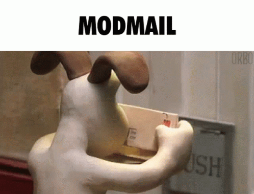 Mod Mail Cartoon Dog GIF