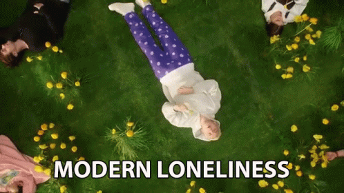 Modern Loneliness Lauv Lying Down GIF