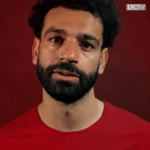 Mohamed Salah Camera Lens Cleaning GIF