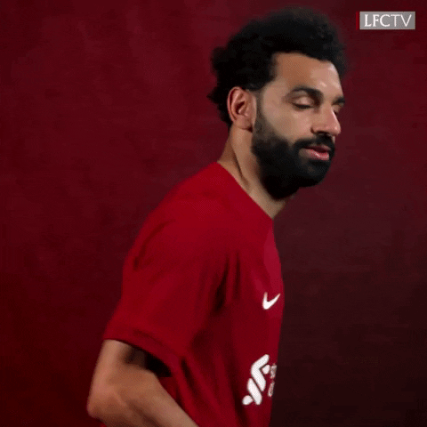 Mohamed Salah Cleaning Palm GIF