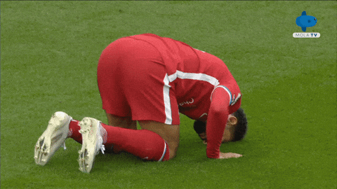 Mohamed Salah Head On The Ground GIF