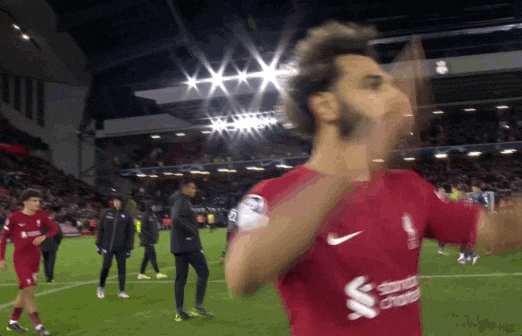 Mohamed Salah High Clap GIF