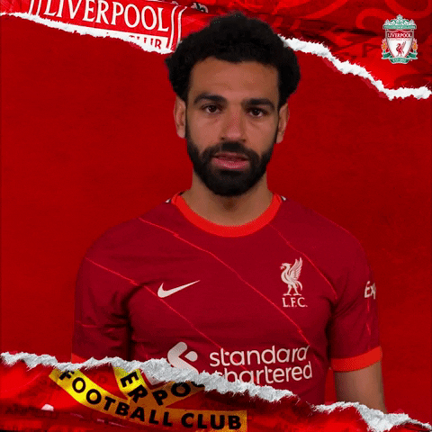 Mohamed Salah Mic Drop GIF