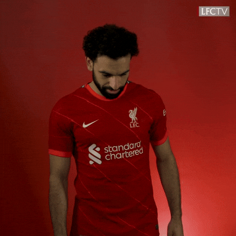 Mohamed Salah Quiet Sign GIF