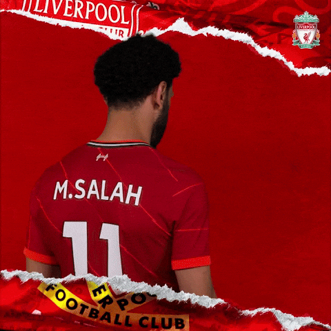 Mohamed Salah Turning Around GIF