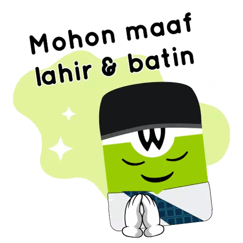 Mohon Maaf Lahirl & Batin Cartoon