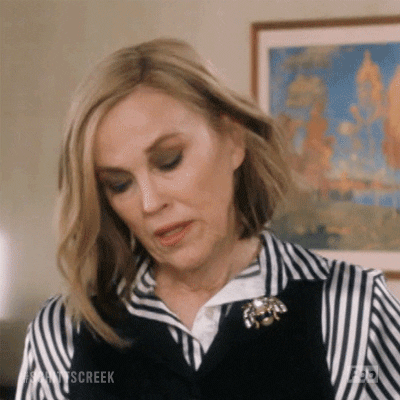 Moira Rose Cringe GIF