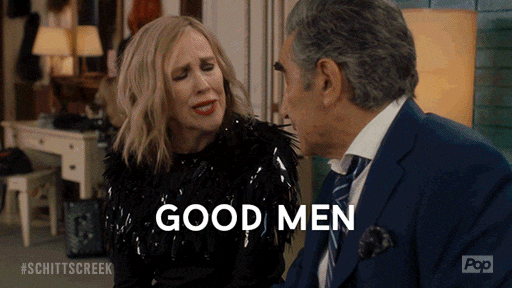 Moira Rose Good Men GIF