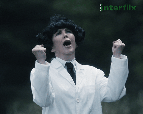 Moira Rose In Suit GIF