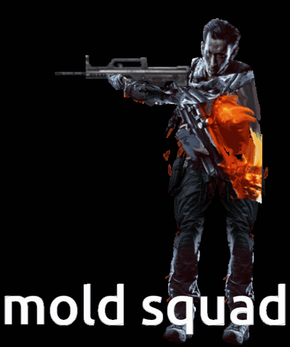 Mold Squad Shooting Gun GIF