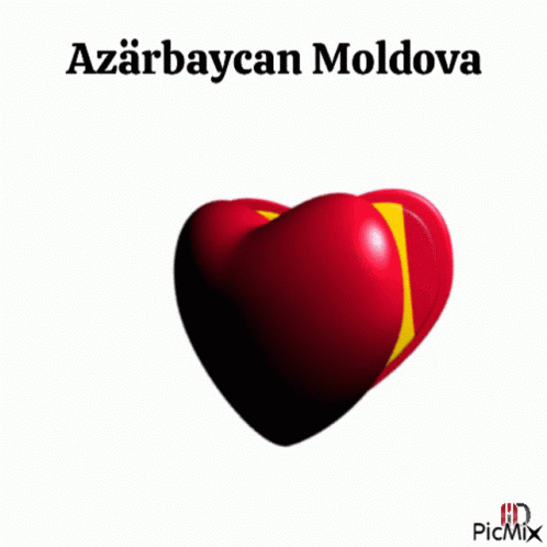 Moldova Azarbaycan Lock Heart GIF