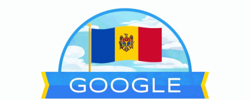 Moldova Waving Flag Google GIF